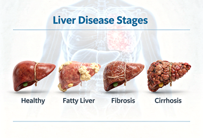 Цироз чи хронічне прогресуюче за