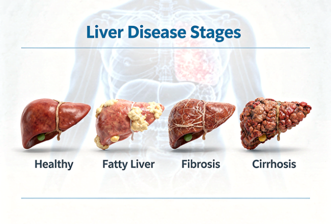 Цироз чи хронічне прогресуюче за