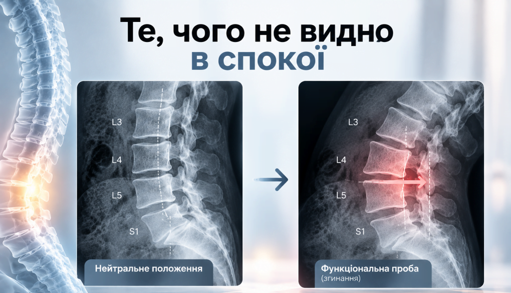 Хребет у русі — що не покаже статичний знімок